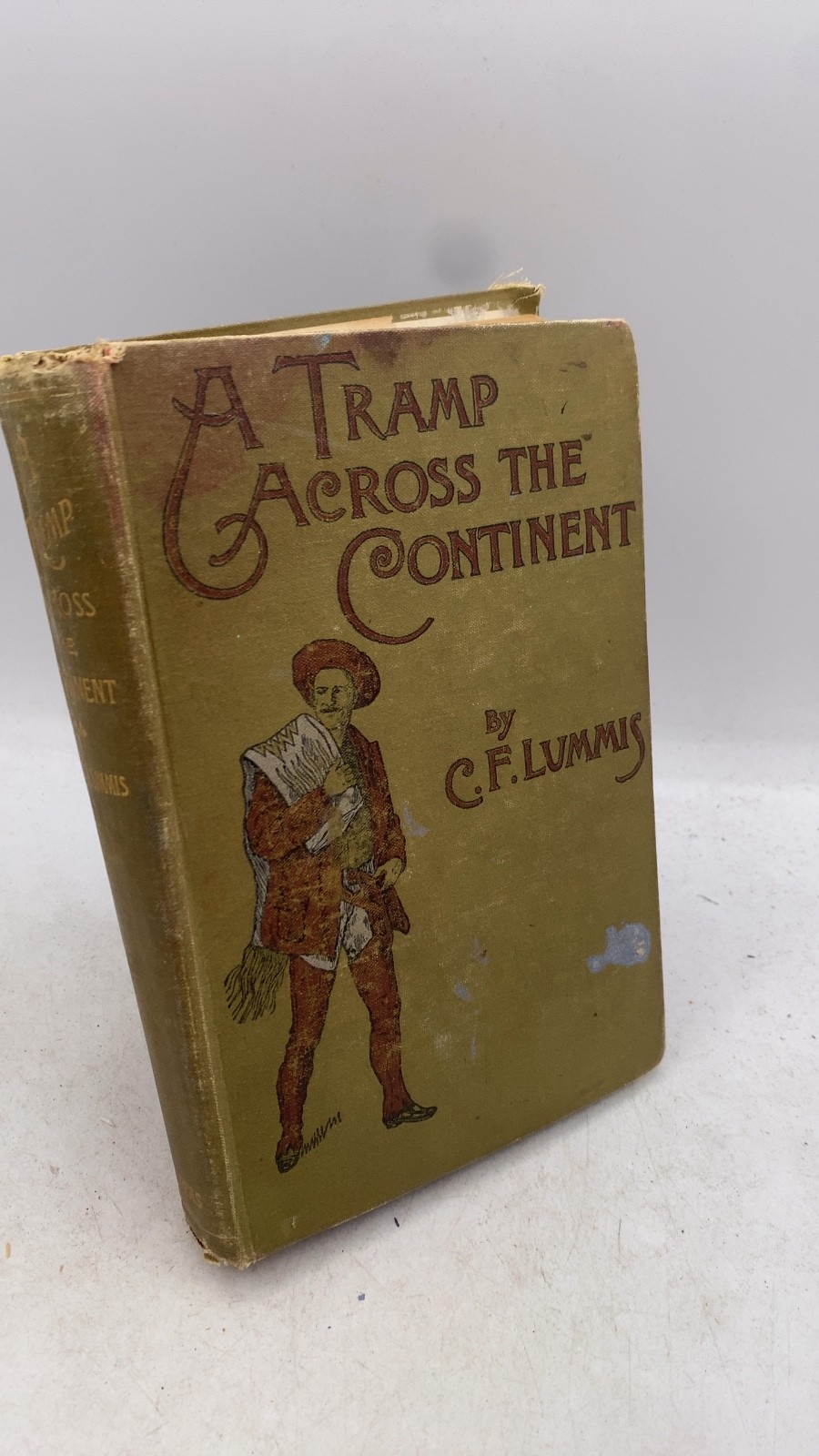 A Tramp Across the Continent Charles F. Lummis Hardcover 1917