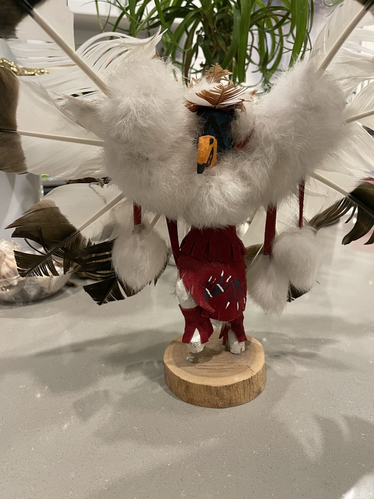 James Kachina Doll Vintage Native American Indian Eagle Dancer From Navajo James Kachina Doll Vintage Native American Indian Eagle Dancer From Navajo