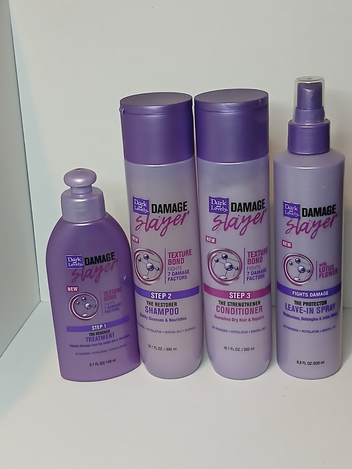 Dark And Lovely Damage Slayer 4 Piece Lot Dark And Lovely Damage Slayer 4 Piece Lot