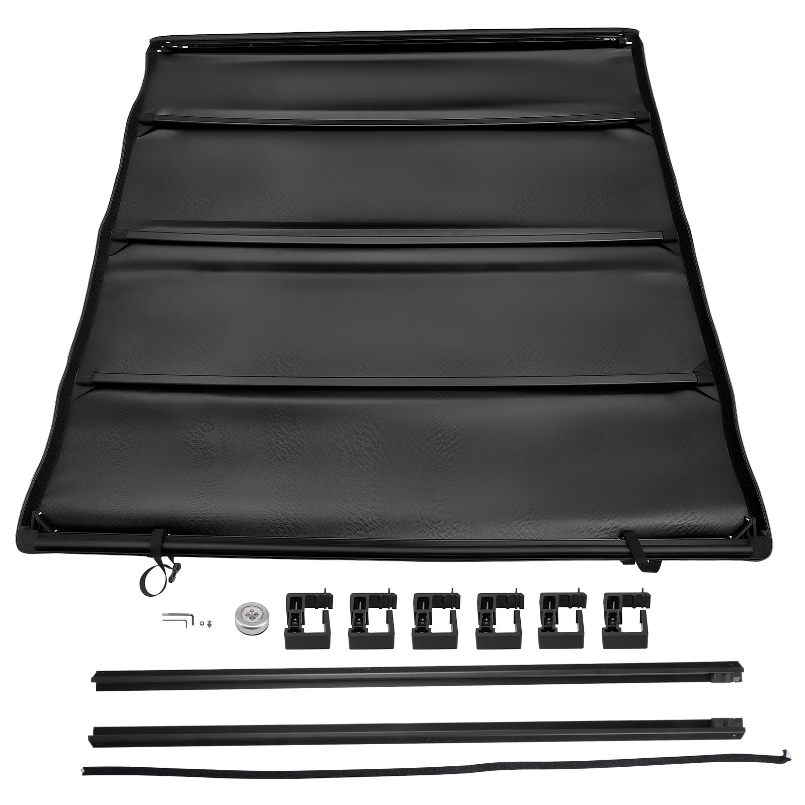 6.2ft Bed Vinyl Roll-Up Tonneau Cover for Chevy Colorado GMC Canyon 2015-2022