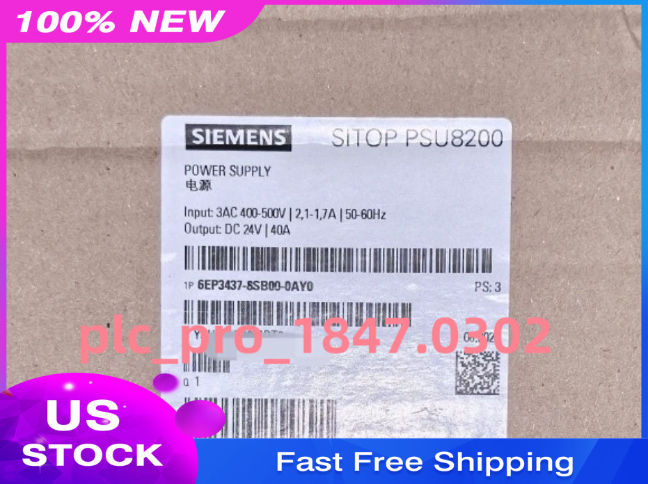 6EP3437-8SB00-0AY0 1PCS Brand New Siemens 6EP3437-8SB00-0AY0  Fast delivery