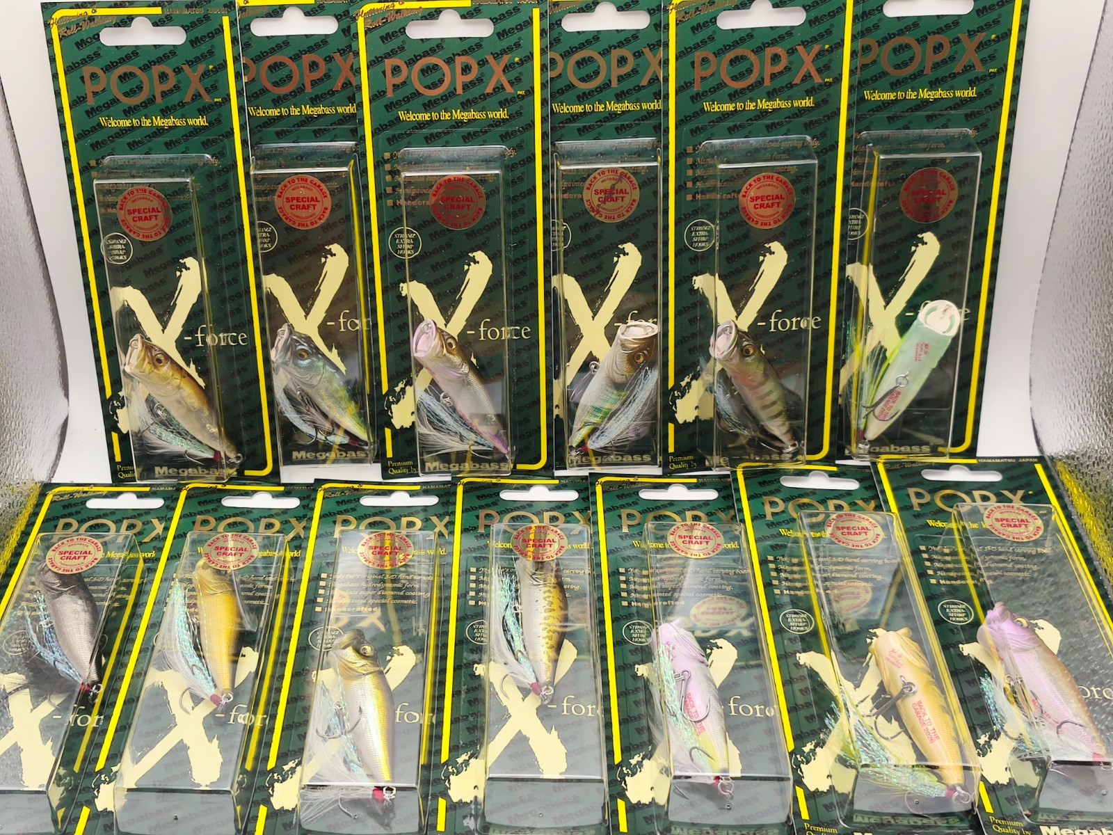 Megabass POPX Back To The Garage 2026 Complete 13pcs Set SP-C JAPAN LIMITED NEW