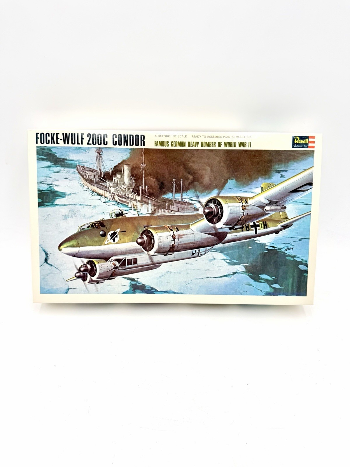 Vintage Revell FOCKE-WULF 200C CONDOR 1/72 Model Kit 1965 VTG NEW OPEN BOX Vintage Revell FOCKE-WULF 200C CONDOR 1/72 Model Kit 1965 VTG NEW OPEN BOX