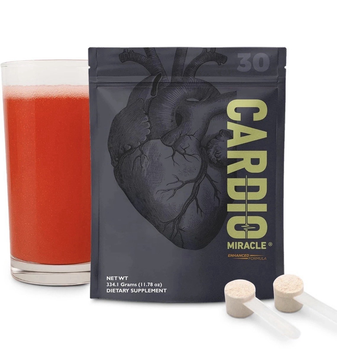 Cardio Miracle Nitric Oxide Starter Set Super Beets 30 Servings + More