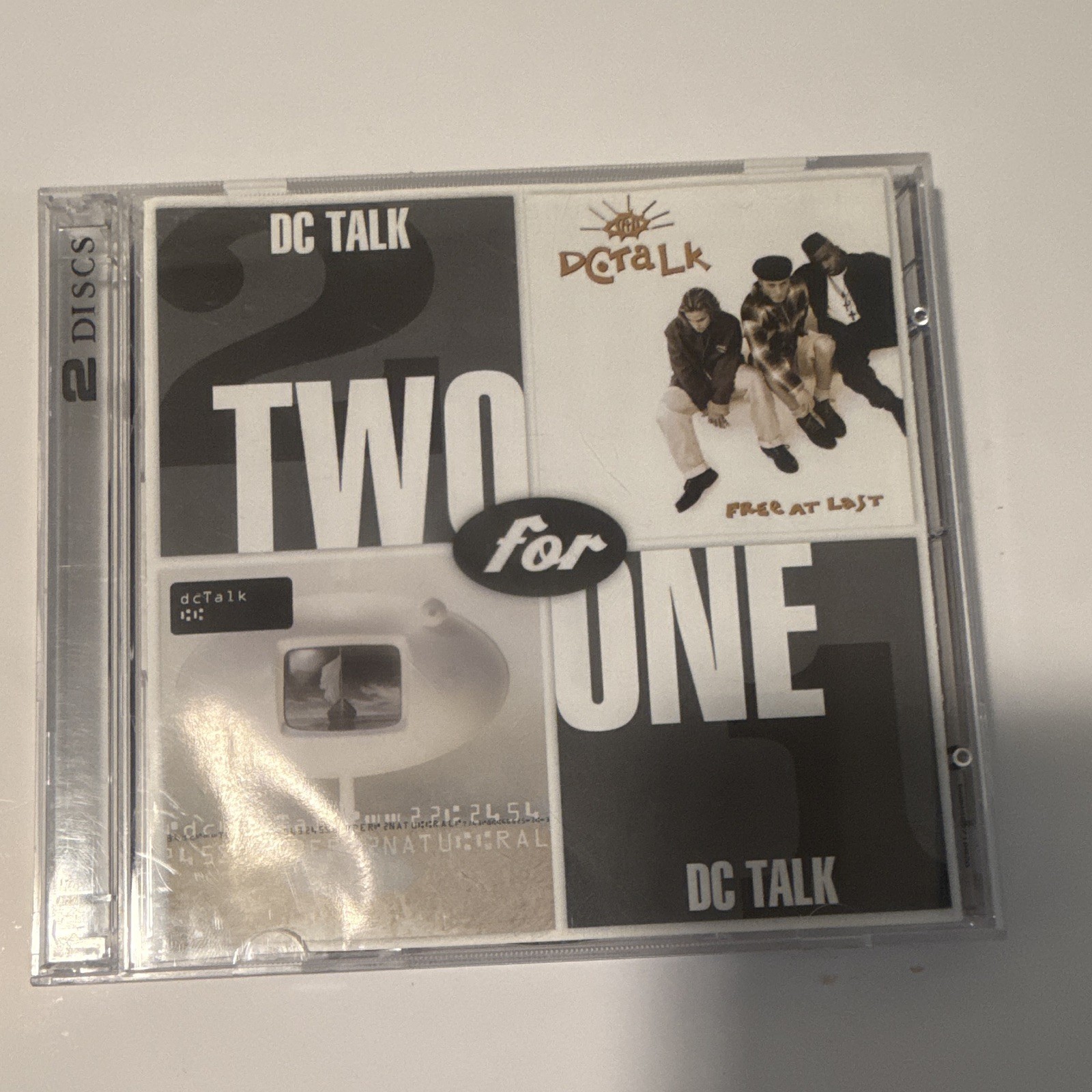 dc Talk 2 for 1: Free At Last/Supernaturl 2CD Album 2008 Christian dc Talk 2 for 1: Free At Last/Supernaturl 2CD Album 2008 Christian