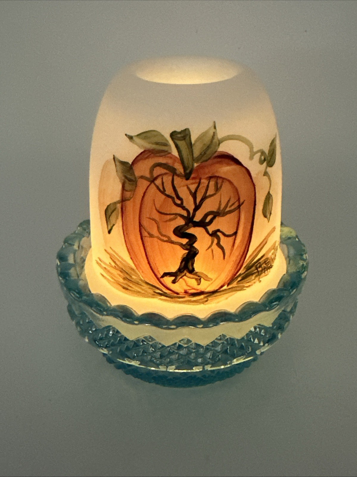 Mosser Mini Pumpkin Fairy Lamp
