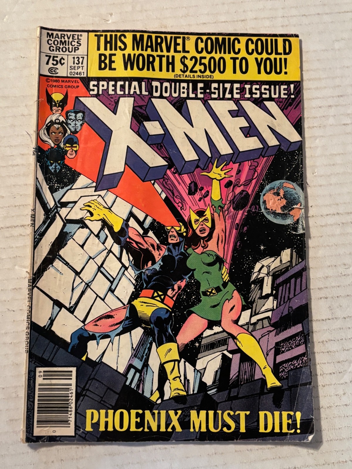 1980 Marvel X-Men #137 Comic Book /E193 1980 Marvel X-Men #137 Comic Book /E193