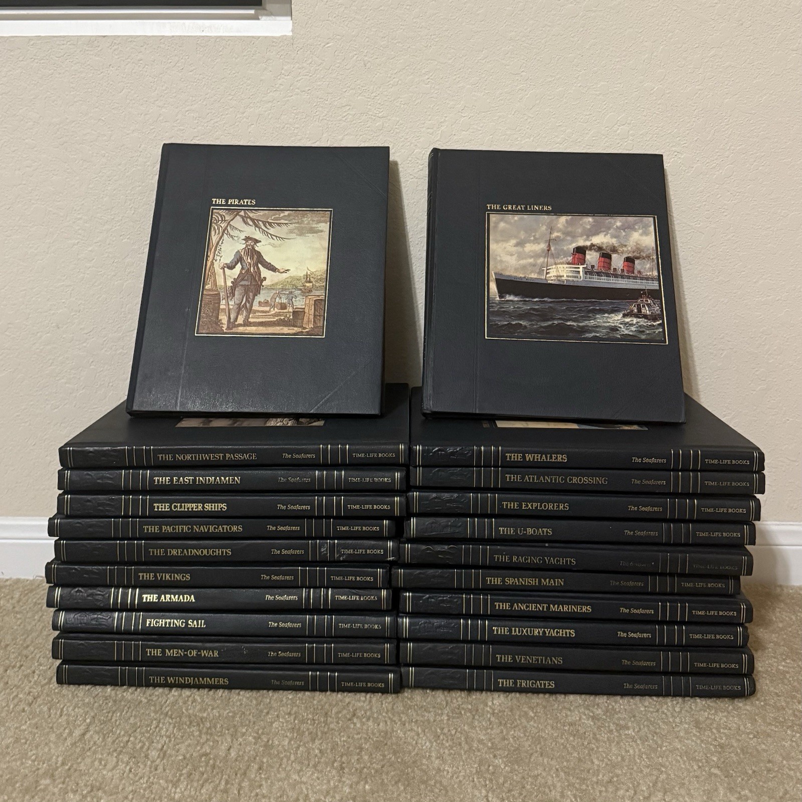 The Seafarers Time Life Books Vol 1 - 22 Complete Set HC