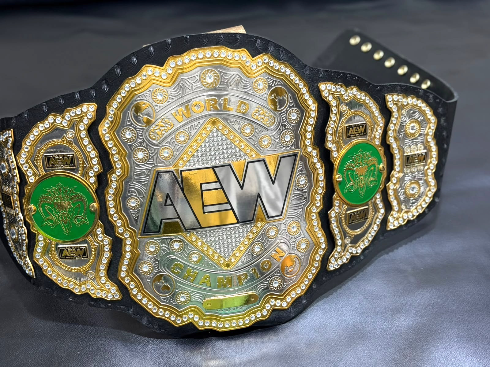AEW ALL ELITE WRESTLING OSPREAY CHAMPIONSHIP BELT WRESTLING REPLICA TITLE 2MM