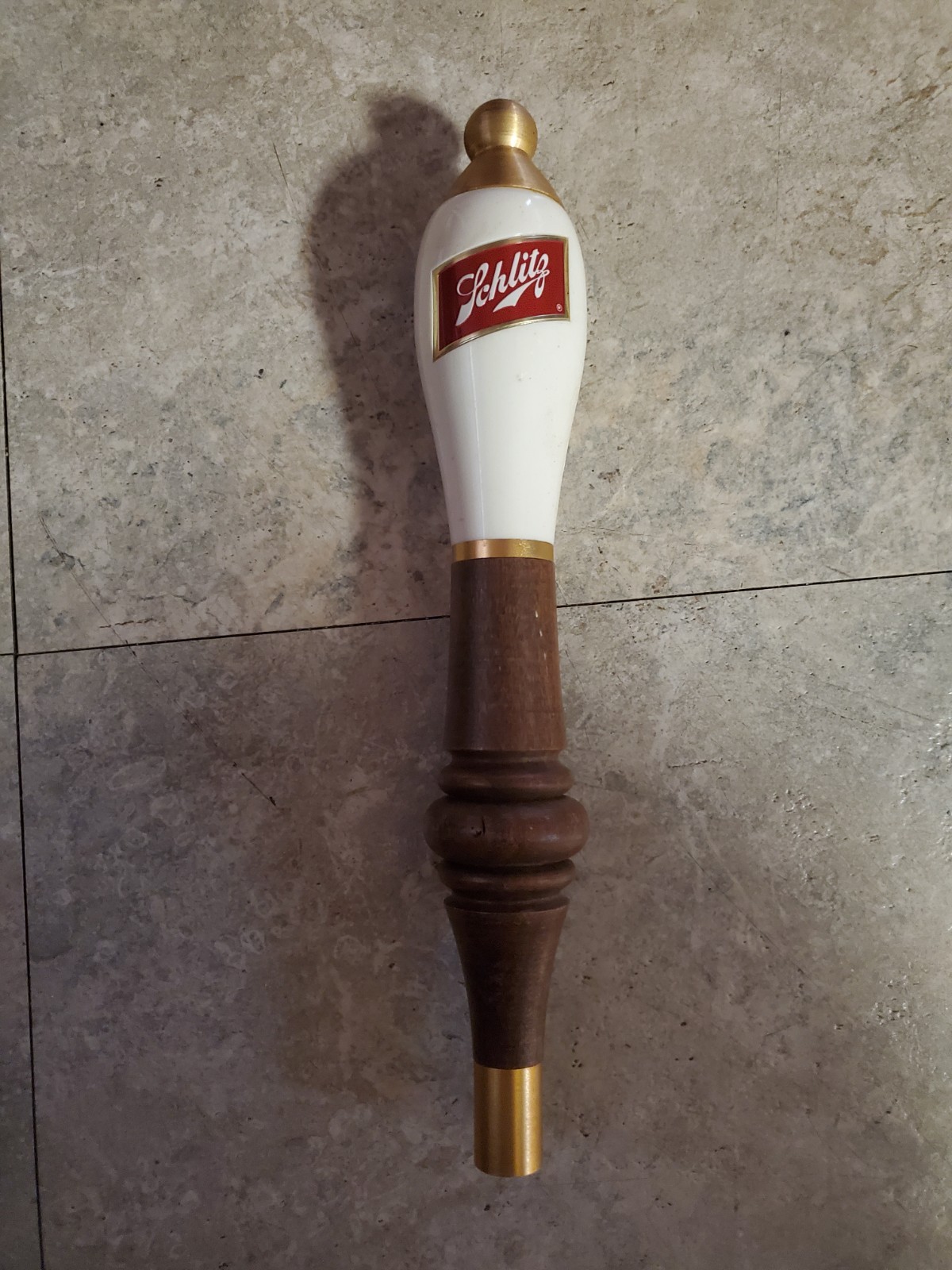 Vintage Schlitz Beer Tap Handle