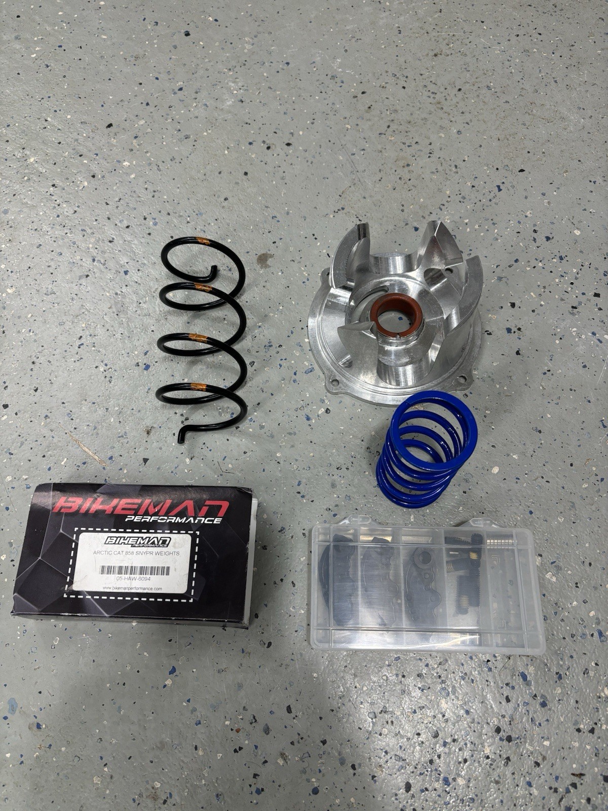 Bikeman Arctic Cat 858 Clutch Kit ZR XF M Snypr Weights Bikeman Arctic Cat 858 Clutch Kit ZR XF M Snypr Weights