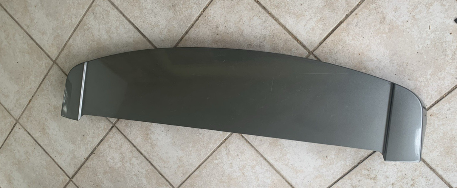11-17 Jeep Compass Rear Hatch Lip Spoiler Wing w/ Led Brake MINERAL GRAY CDM 11-17 Jeep Compass Rear Hatch Lip Spoiler Wing w/ Led Brake MINERAL GRAY CDM
