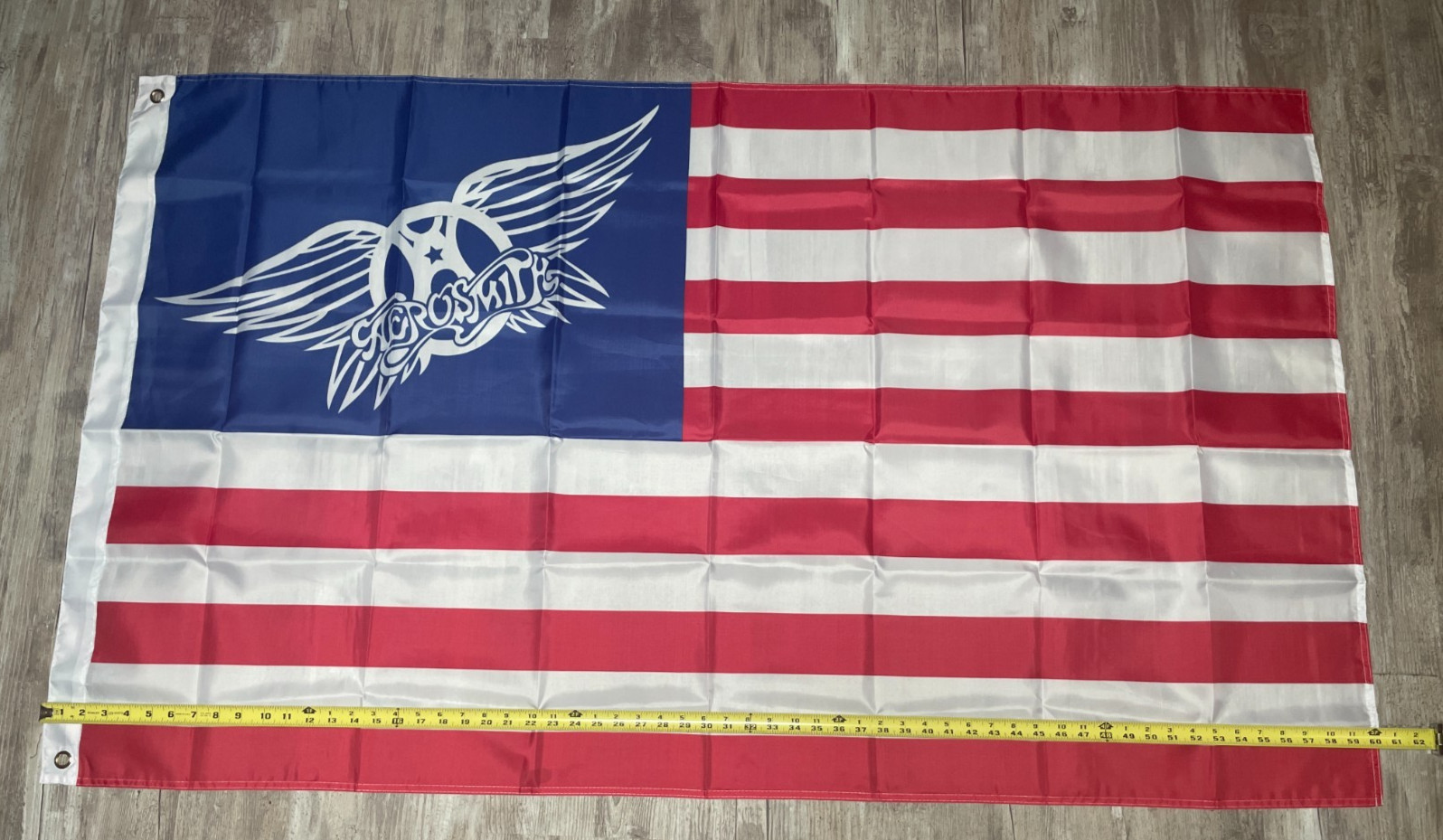 AEROSMITH  American  Flag Banner   3x5 FT   US SELLER