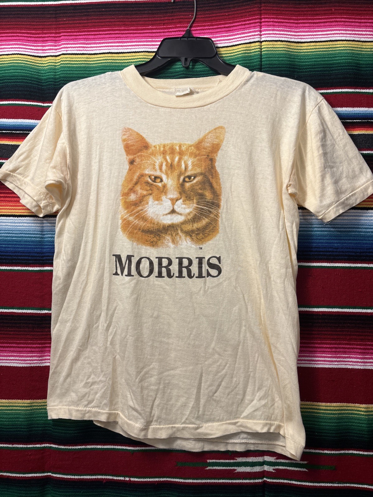Vintage 70’s / 80’s Morris The Cat single stitch T-shirt Size L Vintage 70’s / 80’s Morris The Cat single stitch T-shirt Size L