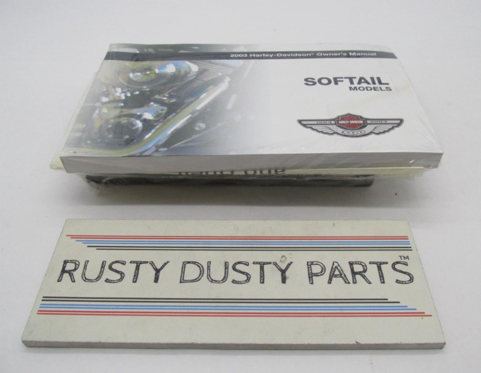 Harley Factory 2003 100th Anniversary Softail Owner\'s Manual 99588-03D 99469-03