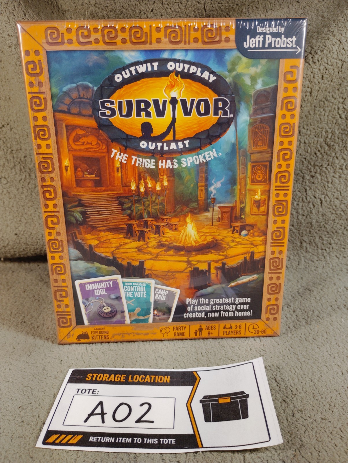 Survivor: the Tribe Has Spoken 3-6 Players - Ages 8+ - 30 Minutes to Play - Offi