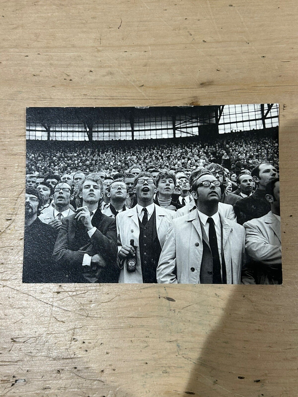Vincent Mentzel 1996 Feyenoord-Ajax 1969 postcard Real Football Photograph Vincent Mentzel 1996 Feyenoord-Ajax 1969 postcard Real Football Photograph
