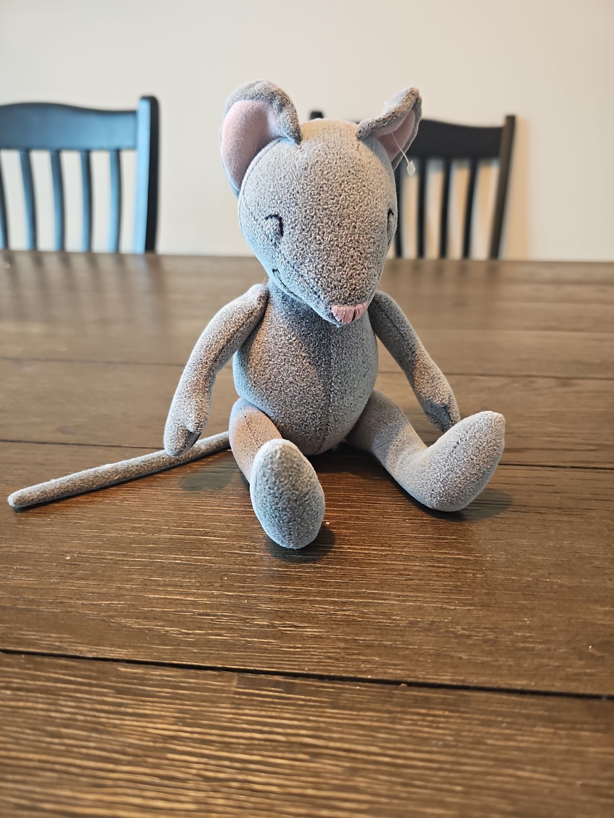 Vtg Kevin Henkes Owen the Mouse Plush Storybook Character Jointed Toy 7 Vtg Kevin Henkes Owen the Mouse Plush Storybook Character Jointed Toy 7