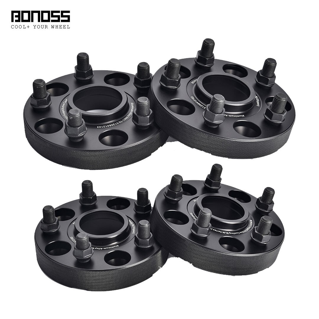 BONOSS 2x 25mm 2x 30mm Wheel Spacers for Tesla Model 3 Y Performance Long Range