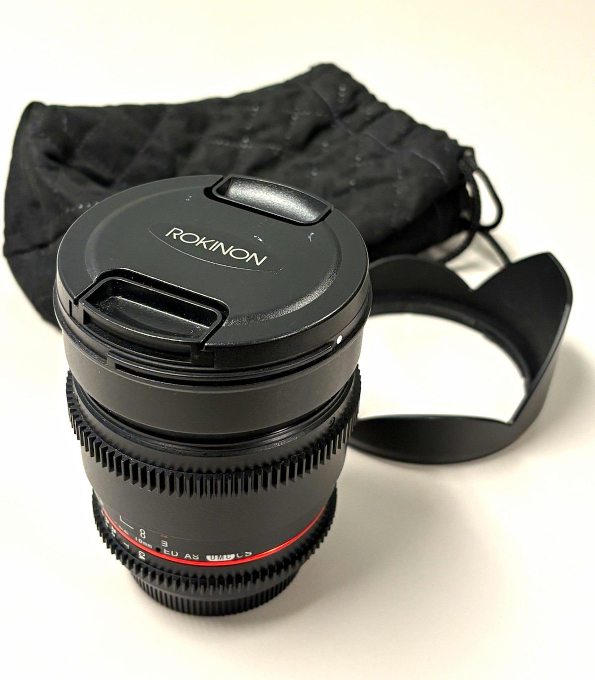 Rokinon Cine 16mm T2.2 ED AS UMC CS Cine Lens Canon EF Rokinon Cine 16mm T2.2 ED AS UMC CS Cine Lens Canon EF