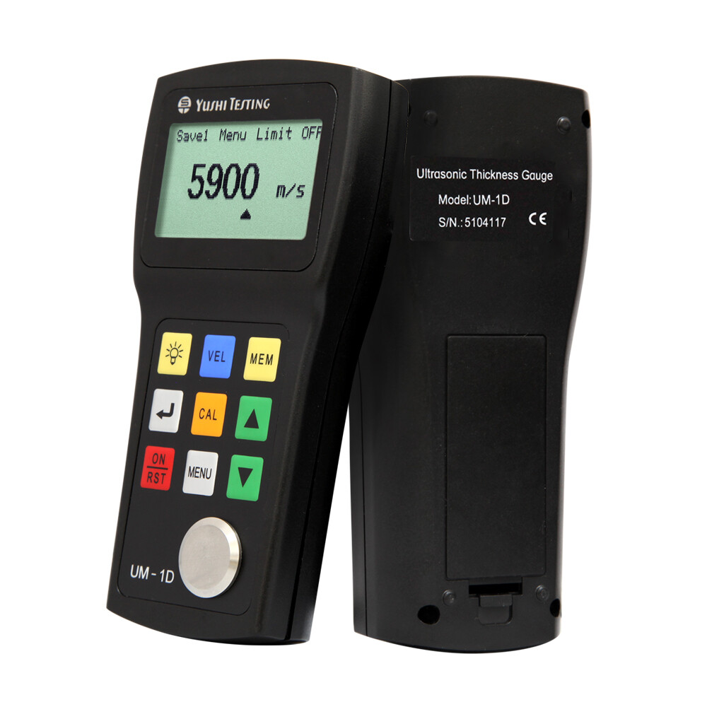 YUSHI UM-1D Digital Ultrasonic Thickness Test Meter P-E/E-E Through Coating Test