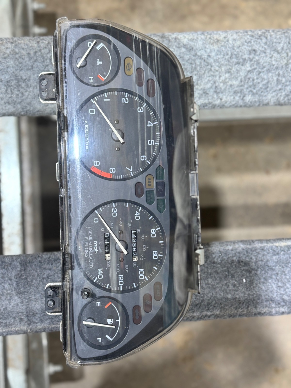 92-93 Acura Integra GS-R GSR OEM Gauge Cluster 5 Speed Manual 143k Rare