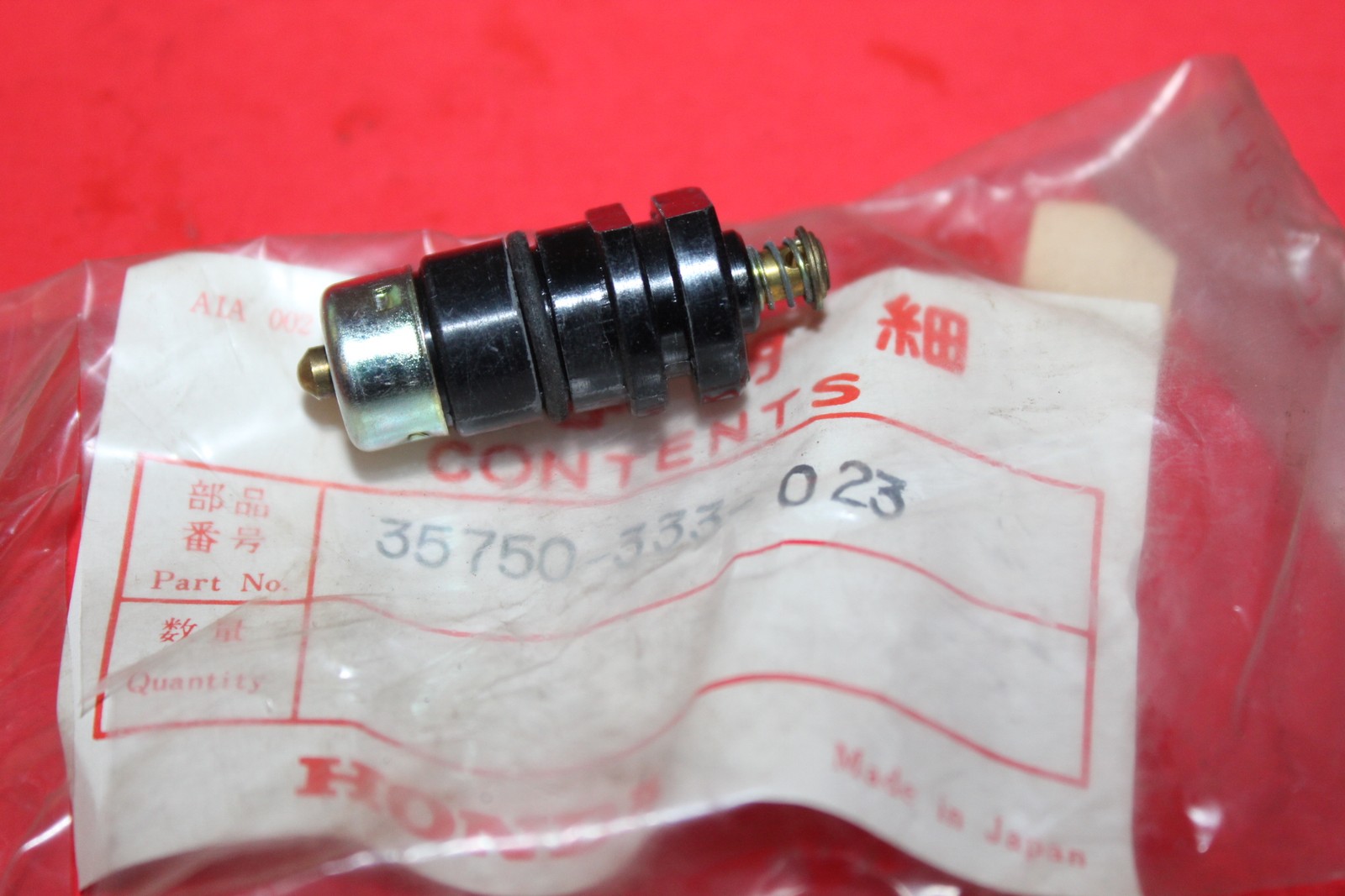 NOS GENUINE HONDA MT250 CB200T MT125 CB360T SWITCH NEUTRAL OEM # 35750-333-023 