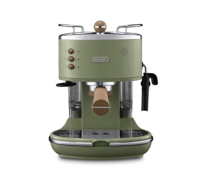 Delonghi Icona Vintage ECOV-311 Espresso Coffee Machine Olive Green 220V AC
