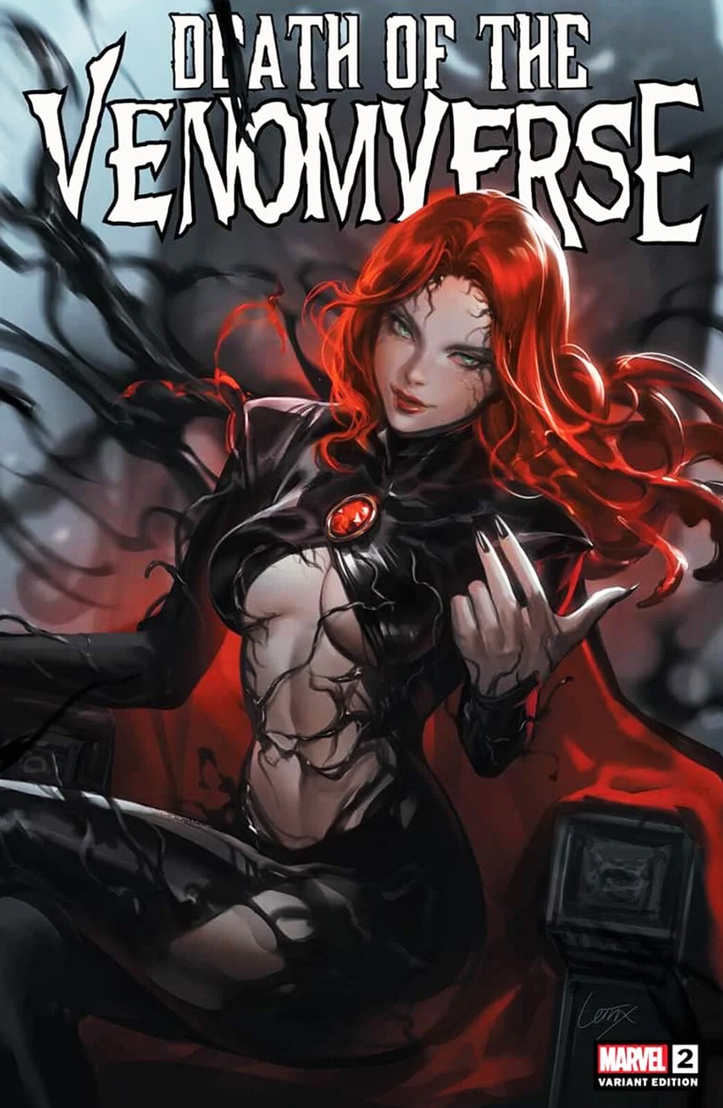 DEATH OF THE VENOMVERSE #2 - LEIRIX LI TRADE VARIANT MARVEL 2023