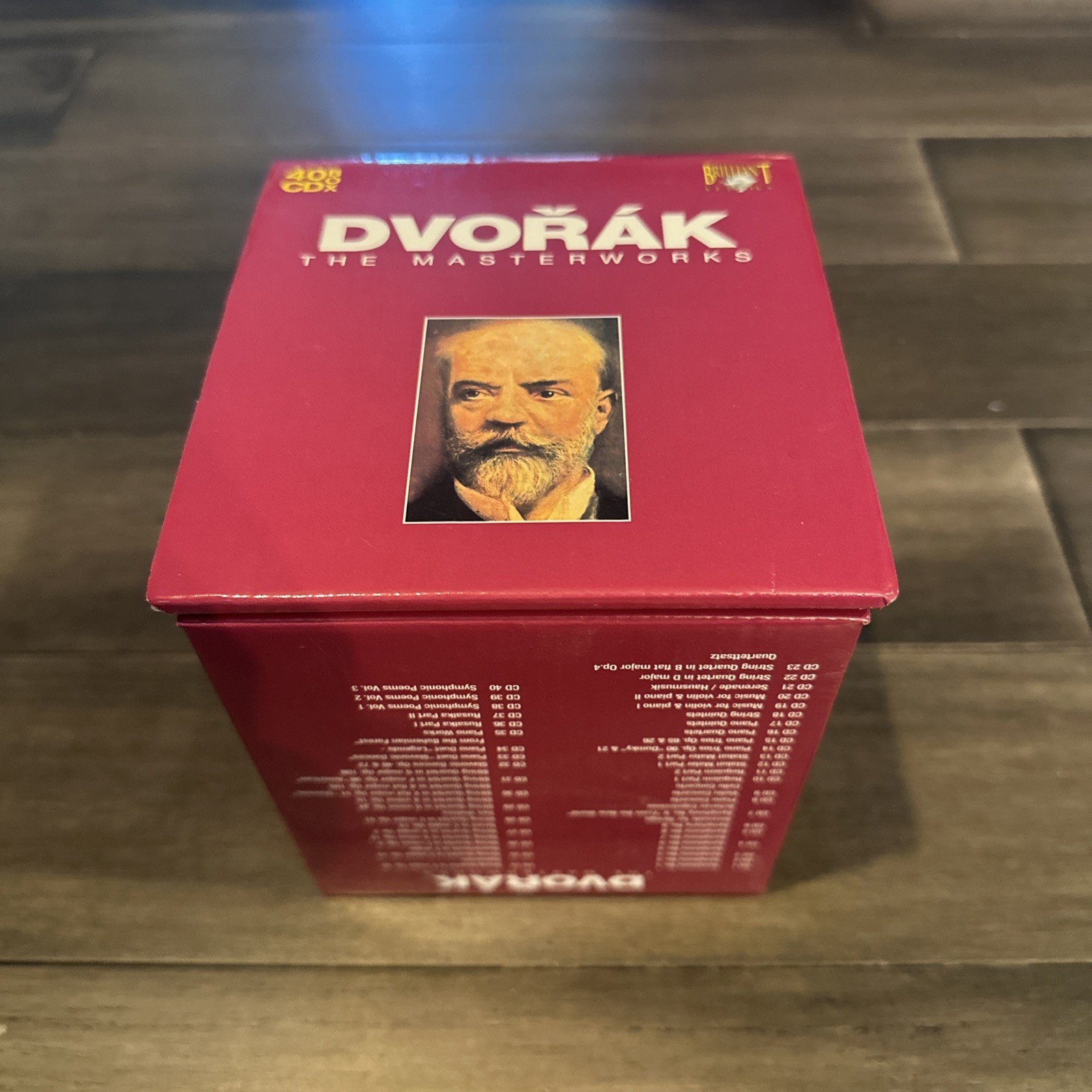 Brilliant Classics Dvořák: The Masterworks 40CD Box Set BRL-CD-92396 Brilliant Classics Dvořák: The Masterworks 40CD Box Set BRL-CD-92396