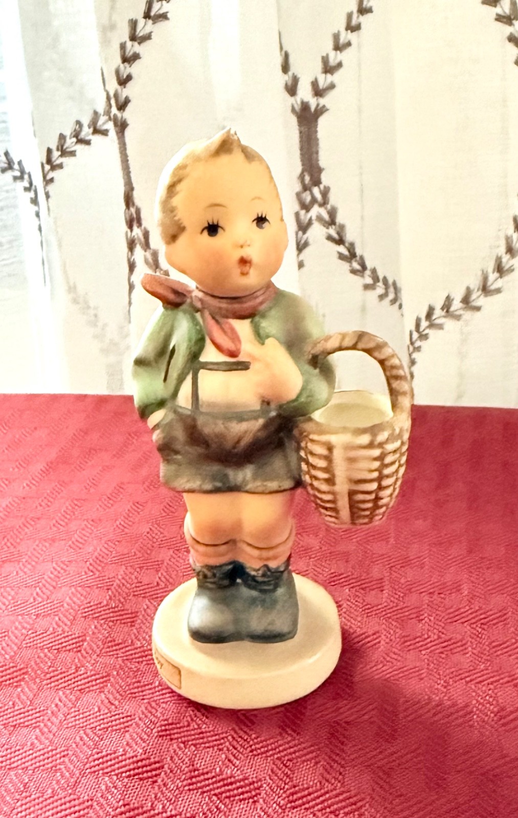 Goebel Vintage Hummel Village Boy Figurine #51 3/0 West Germany Goebel Vintage Hummel Village Boy Figurine #51 3/0 West Germany