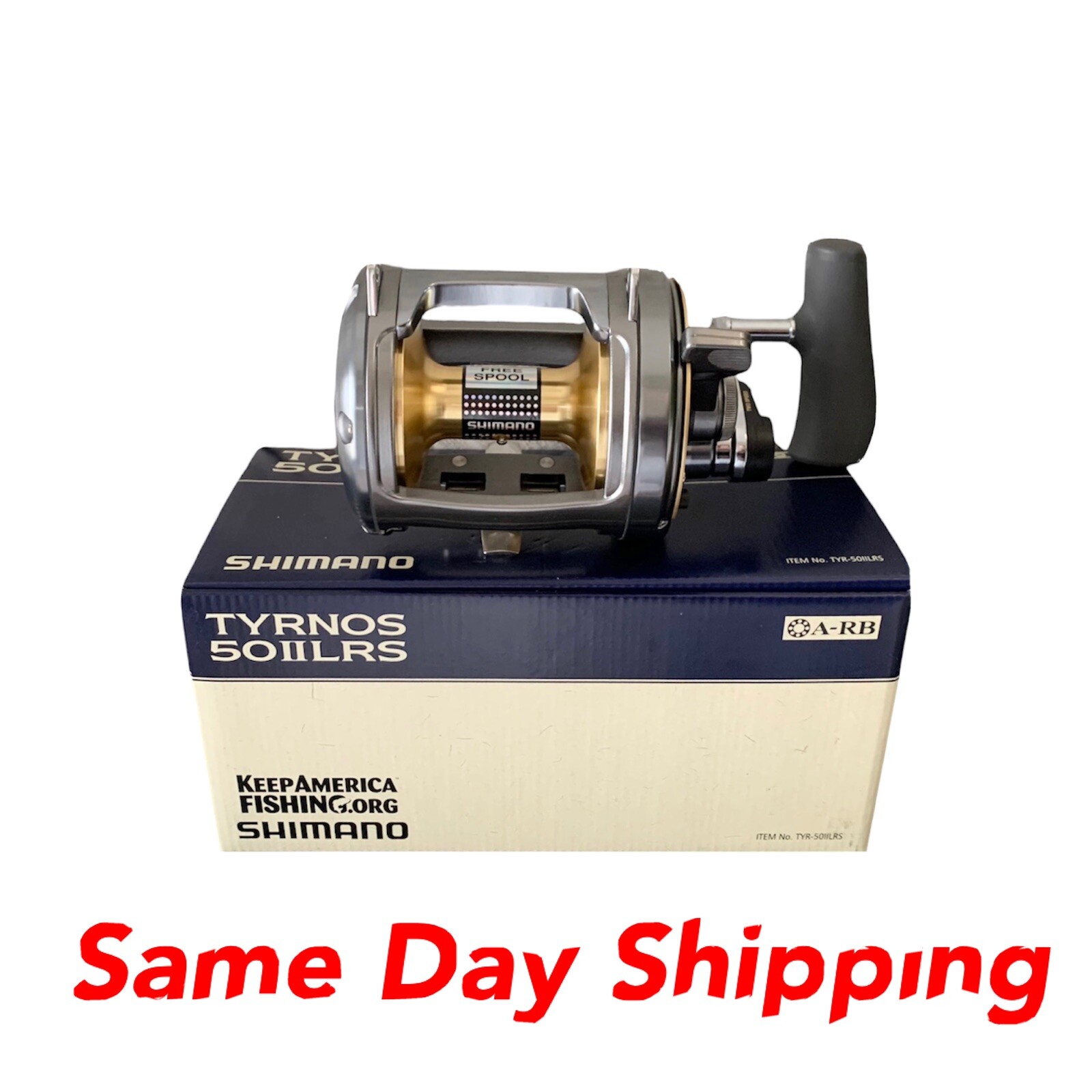 Shimano TYRNOS II Conventional Fishing Reel  -TYR50IILRS
