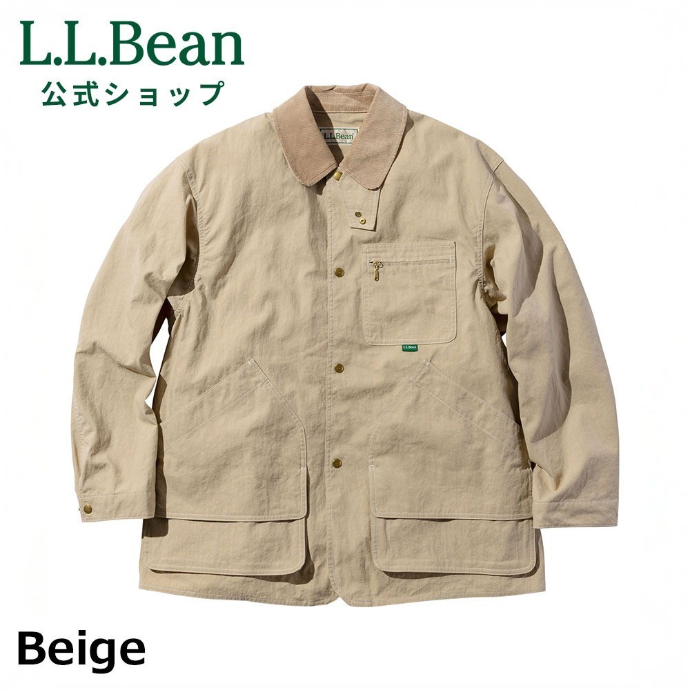 L.L.Bean Beans Field Coat Japan Edition Nylon Hunting Jacket Water Repellent