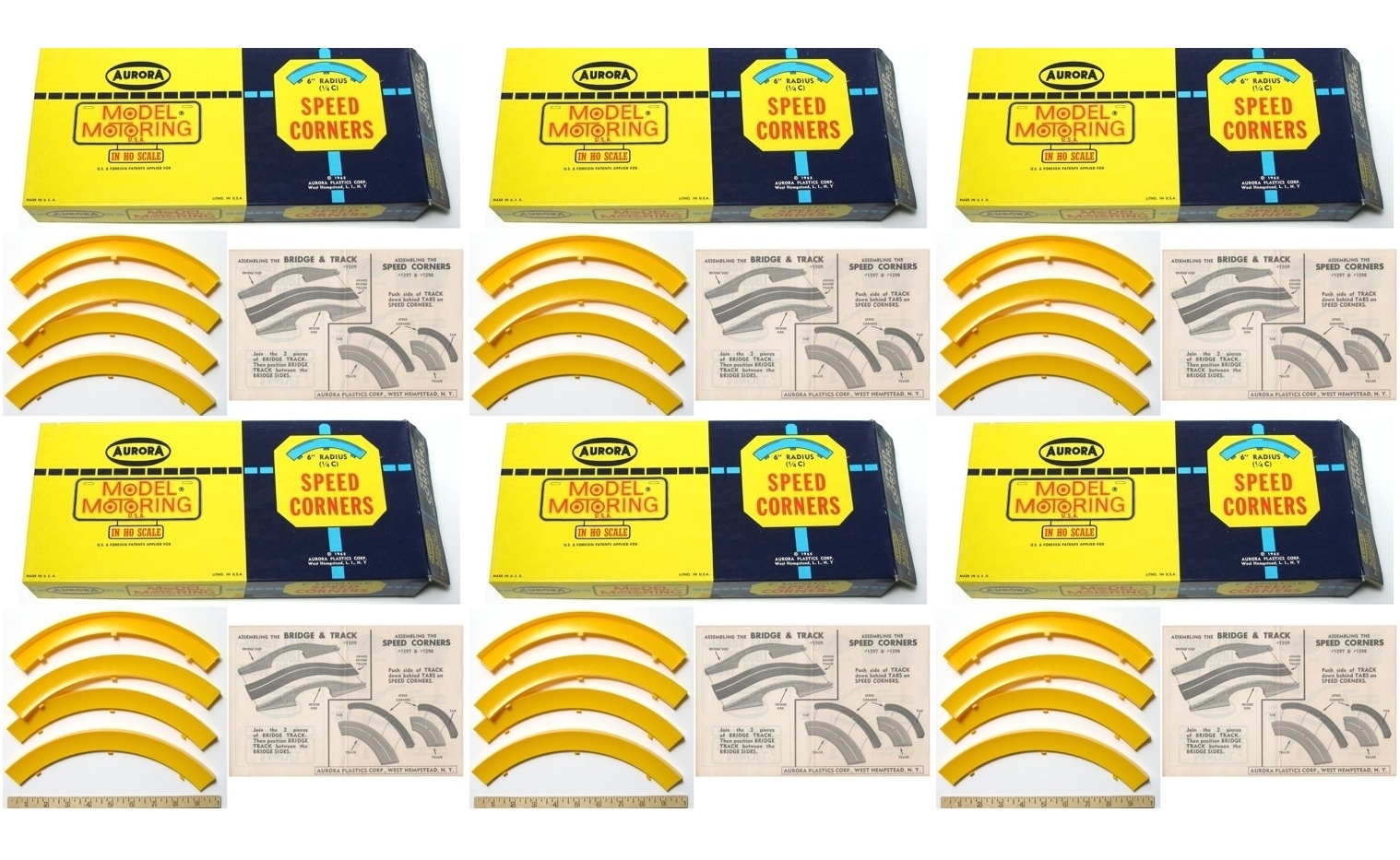 24pc Aurora Model Motoring HO Slot Car 6\