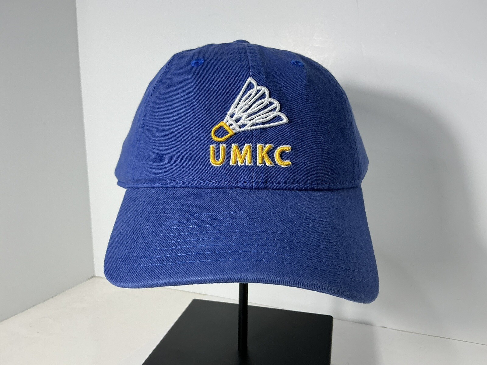 UMKC Roos University Of Kansas City Shuttlecock Hat Cap The Game Adjustable UMKC Roos University Of Kansas City Shuttlecock Hat Cap The Game Adjustable