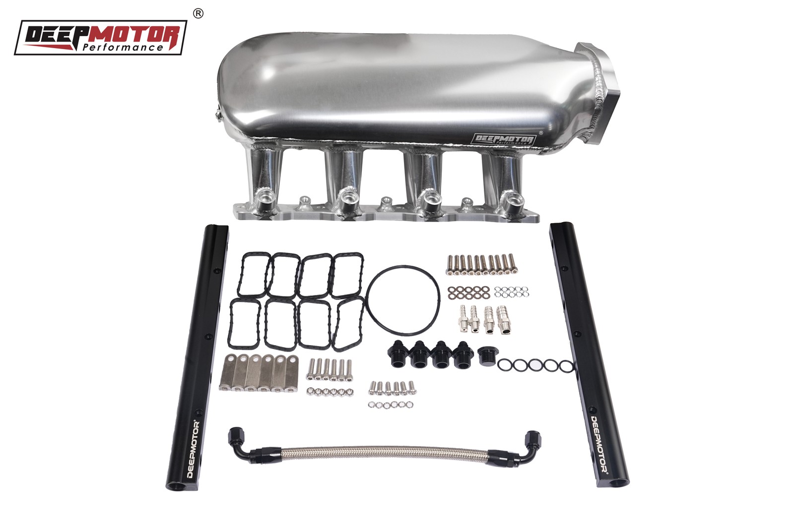 LS3 L92 92mm High Gen II Intake Manifold 9.65L Big Volume with Fuel Rail Silver