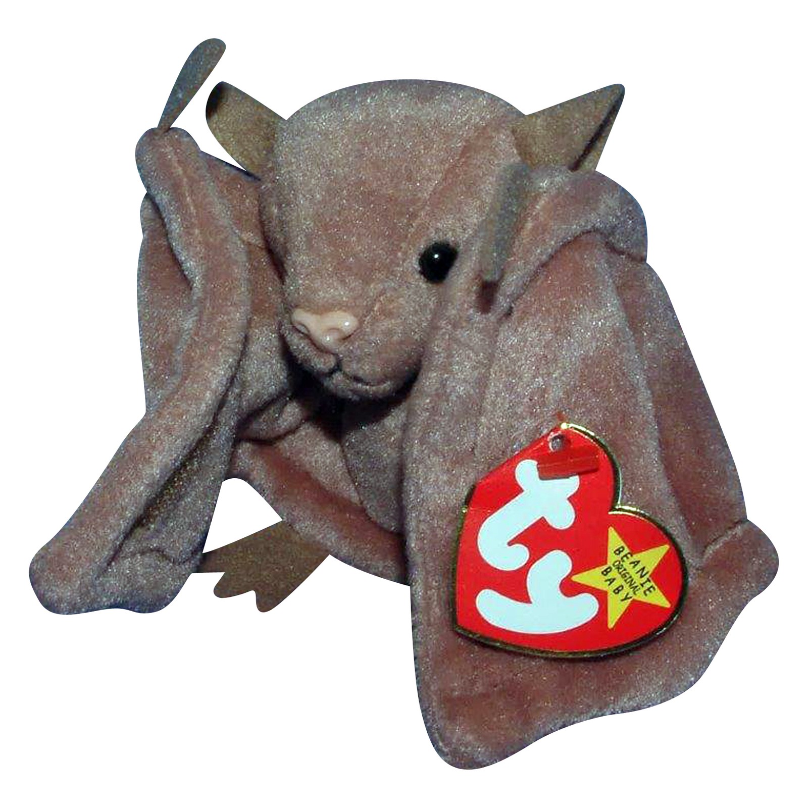 Ty Beanie Baby Batty the Brown Bat - MWMT