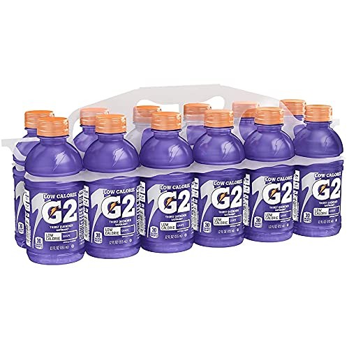 Gatorade G2 Grape, 12 Fl Oz Bottles, 12 Pack 12 (Pack of 12), Purple Gatorade G2 Grape, 12 Fl Oz Bottles, 12 Pack 12 (Pack of 12), Purple