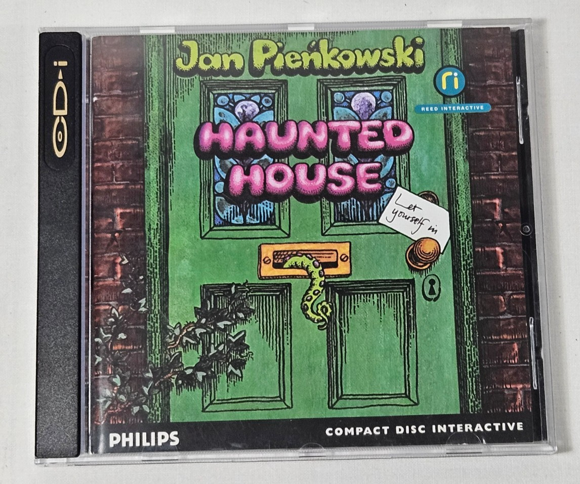 Haunted House Rare Philips CD-I Complete CDI video game Haunted House Rare Philips CD-I Complete CDI video game