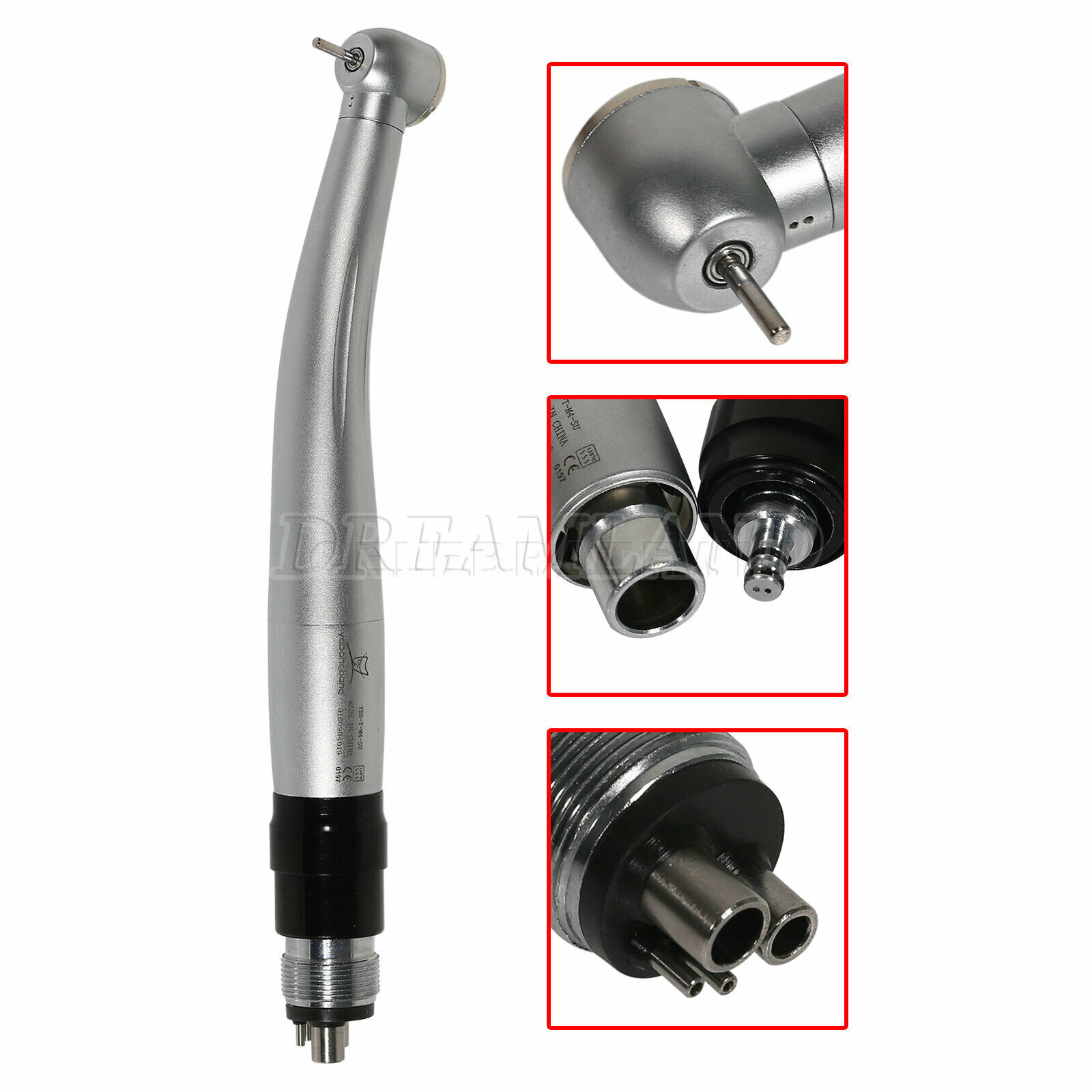 1-5* Yabang Dental High Speed Handpiece Push + 4H Quick Coupler Fit NSK QD-J