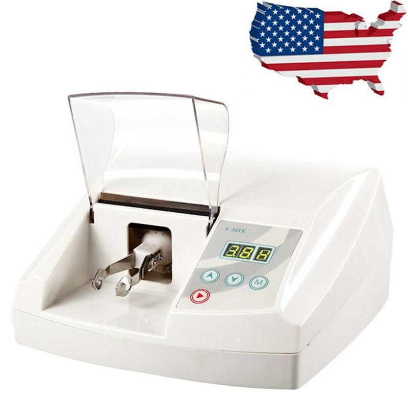 New 110V 35W Dental Lab Digital Amalgamator Amalgam Capsule Mixer Triturator USA