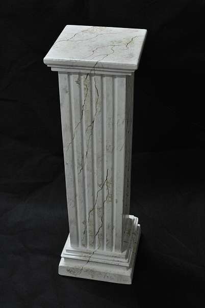column beautiful marble effect all hand made in Europe and hand painted