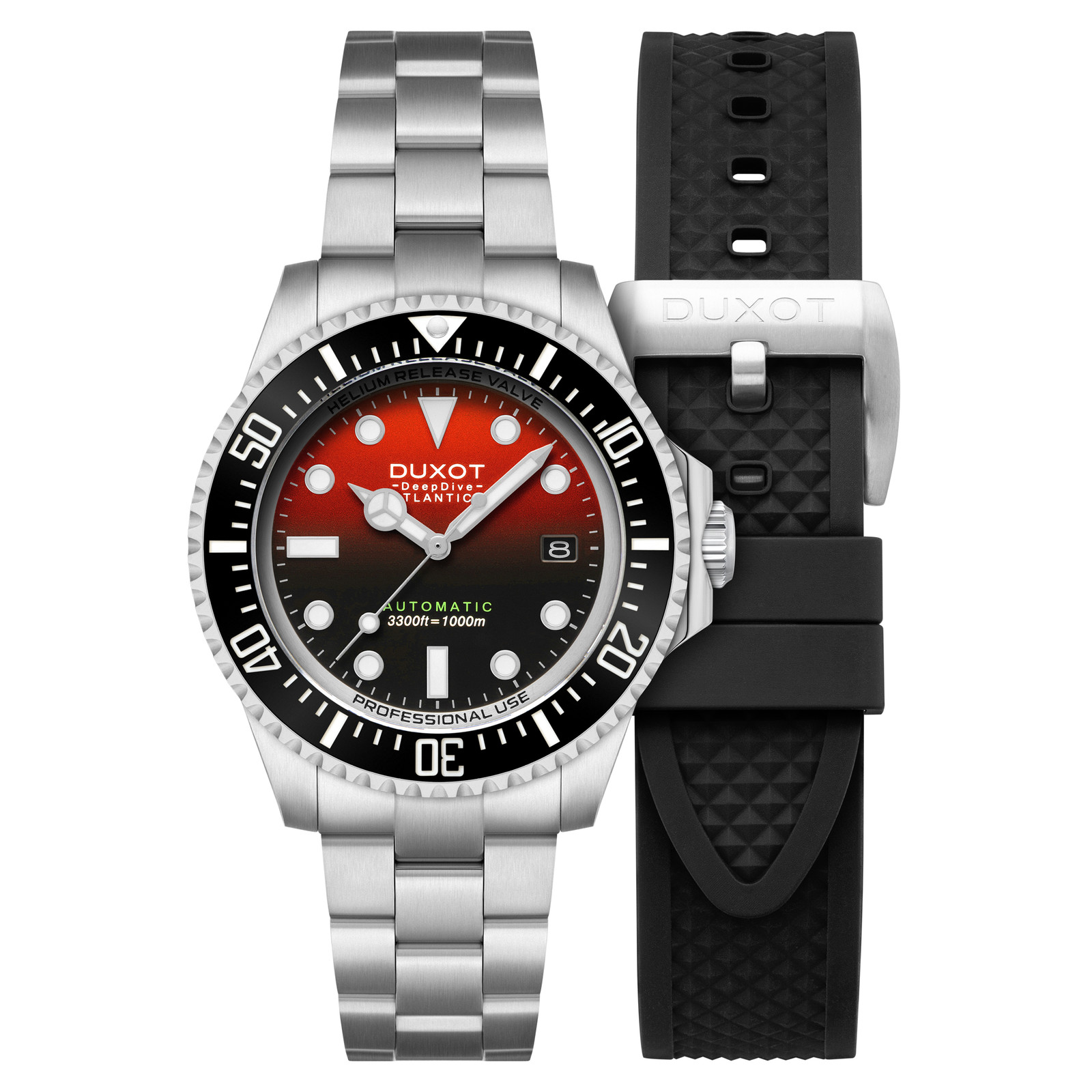 Atlantica Deep Dive Automatic Limited Edition Orange / Stainless Steel | Orange
