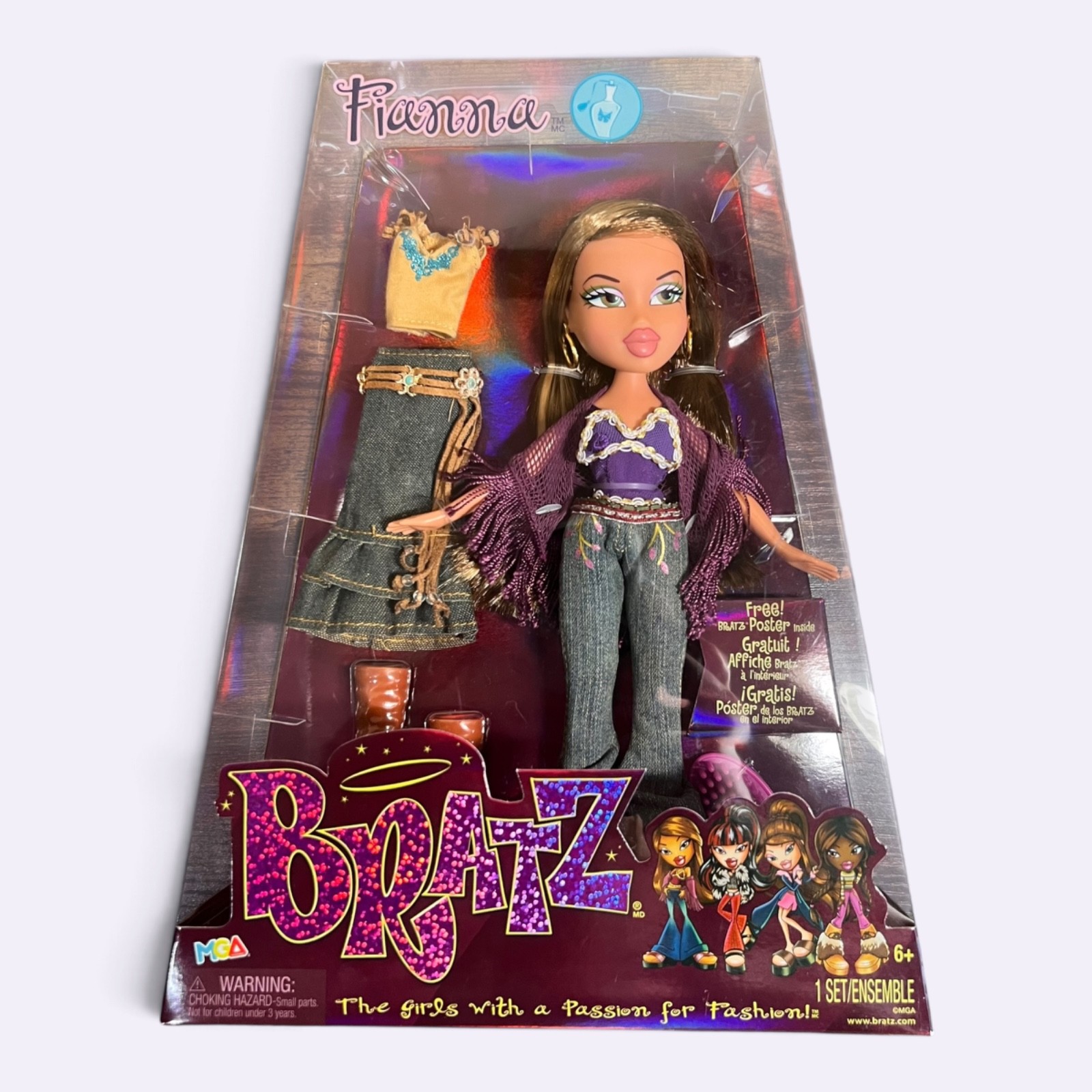 Bratz Fianna Series 3 Reproduction Doll with Accessories Brand New in Box