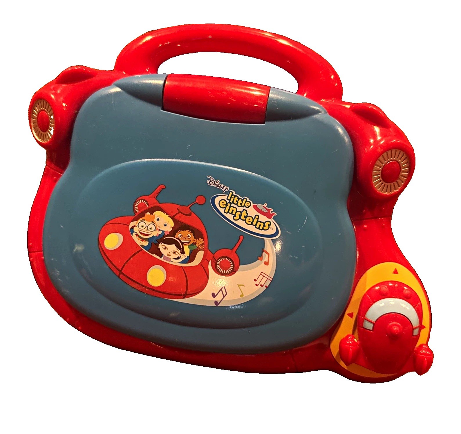 HTF Vintage VTech Little Einsteins Blast Off Learning Laptop Toy WORKS
