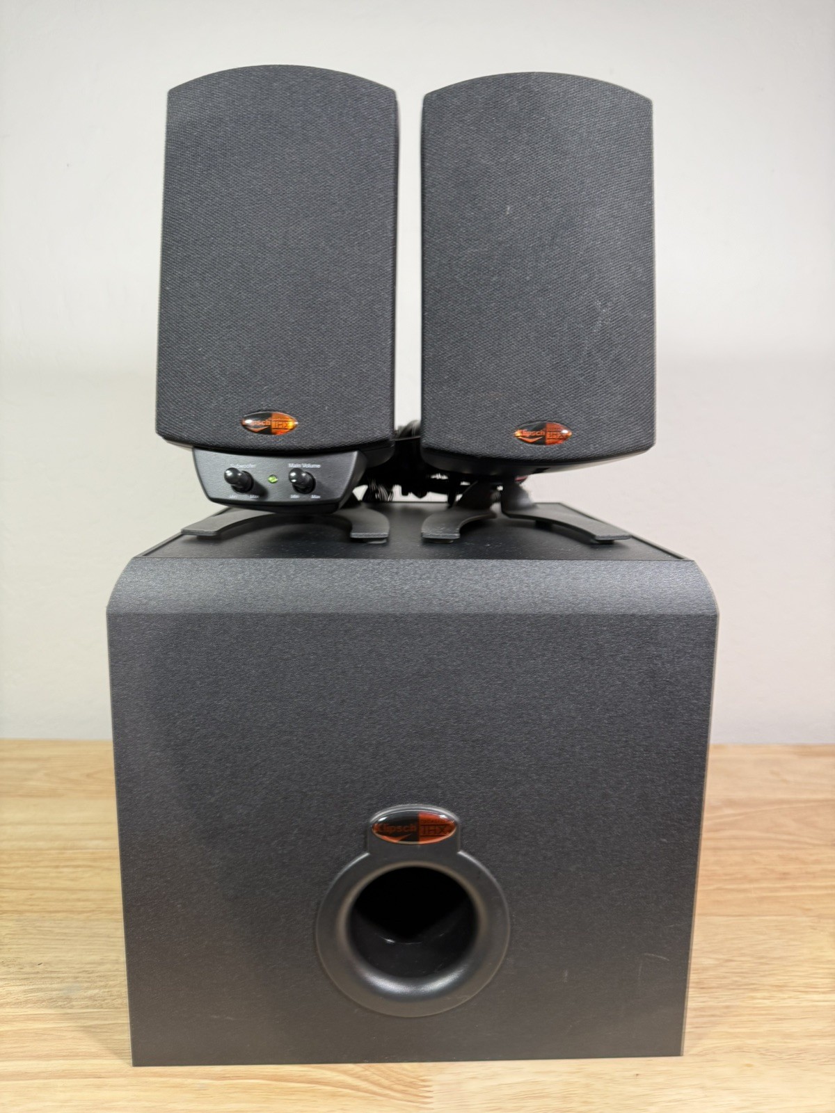 Klipsch ProMedia 2.1 THX Certified Computer Speaker System Subwoofer Satellites