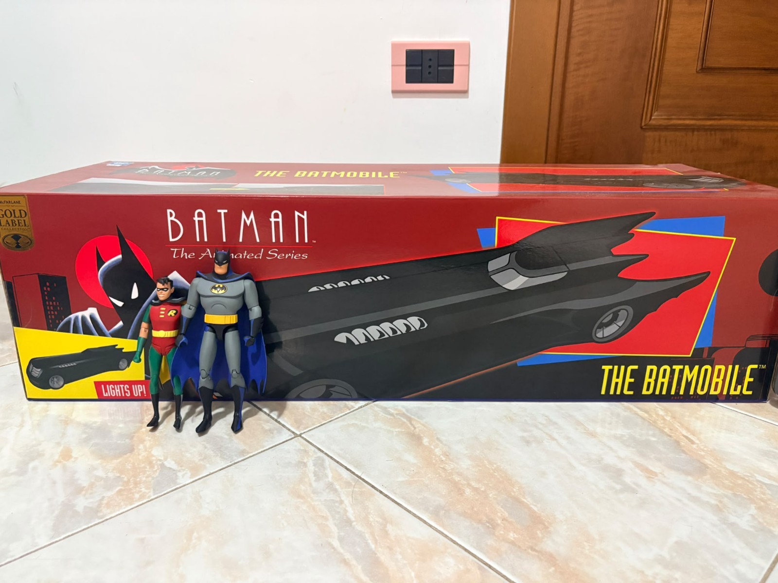 Batman The Animated Series Batmobile Mc Farlane, New + Characters Series