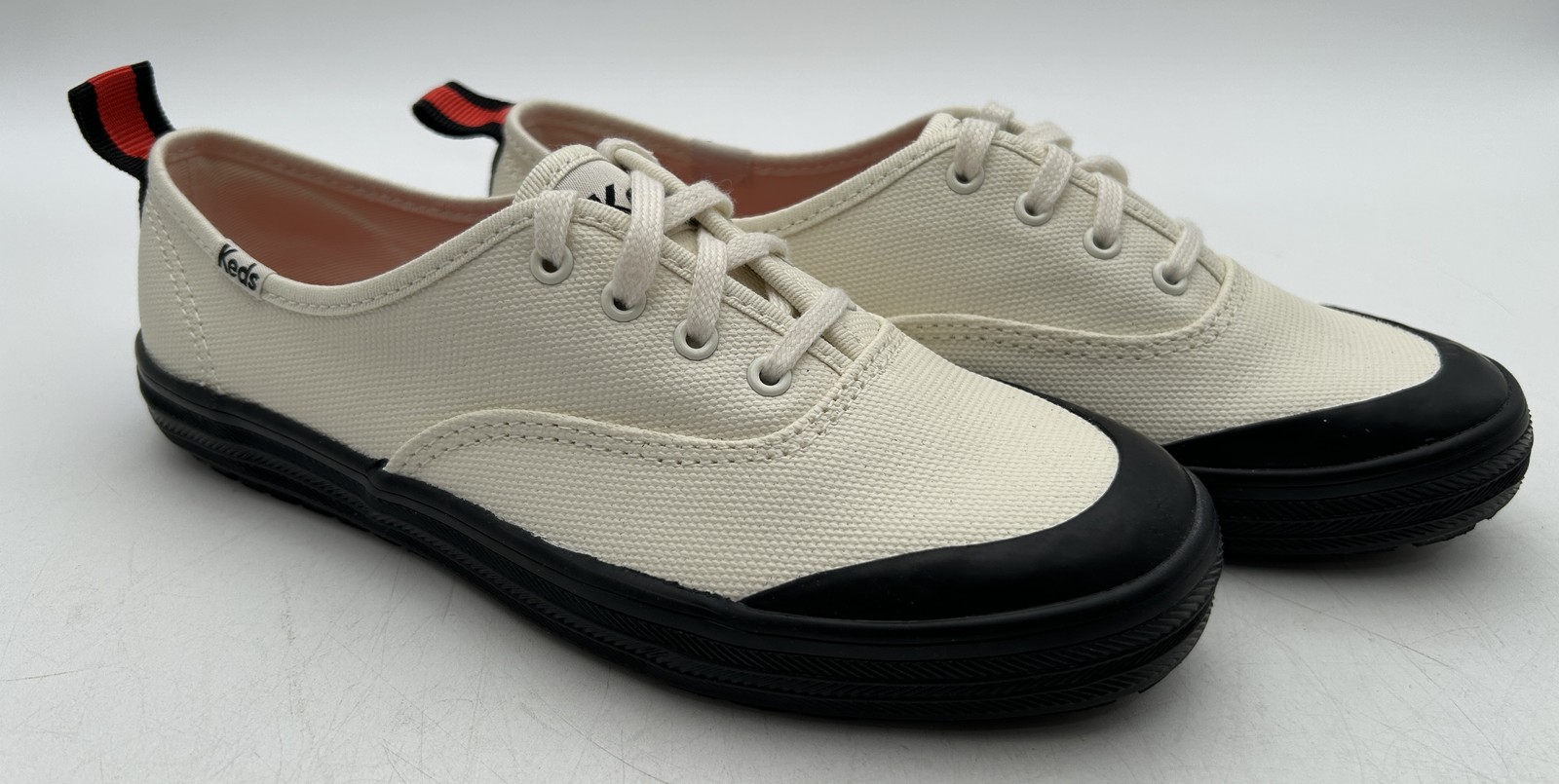 Keds Champion Toe Cap Sneakers White/Black, US 5.5