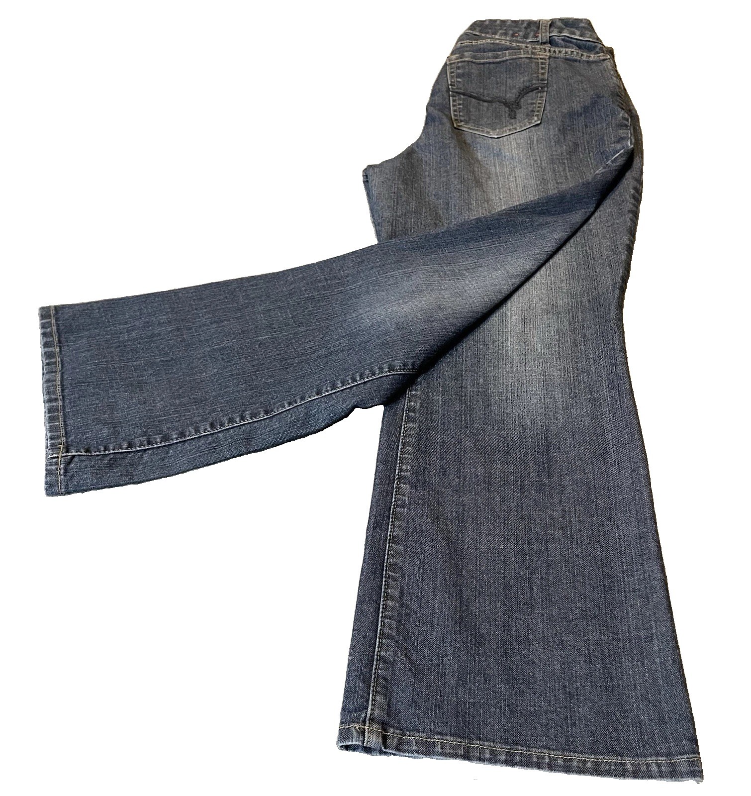 90s Fashion Bug Bootcut Jeans Womans 16WP Blue Denim Cowboy Rodeo Western 90s Fashion Bug Bootcut Jeans Womans 16WP Blue Denim Cowboy Rodeo Western