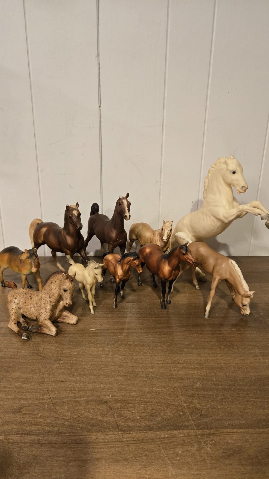 Lot of 10 Breyer toy collectible horses